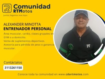 ENTRENADOR PERSONAL PARA GIMNASIO